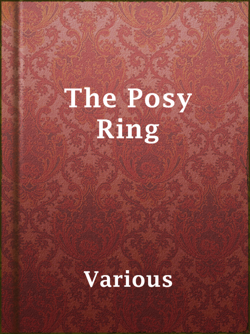 Title details for The Posy Ring by Various - Available